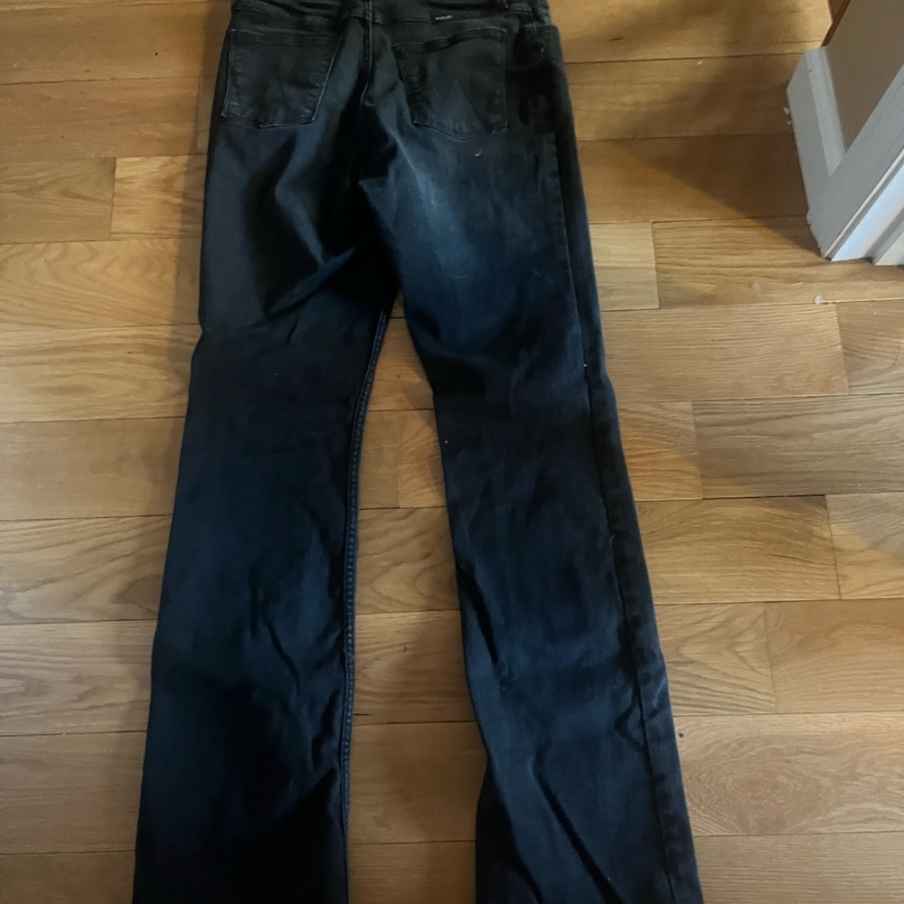Wrangler High Rise Black Jeans - Picture 2 of 3